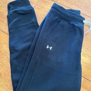 NWOT: Under Armour Black Joggers